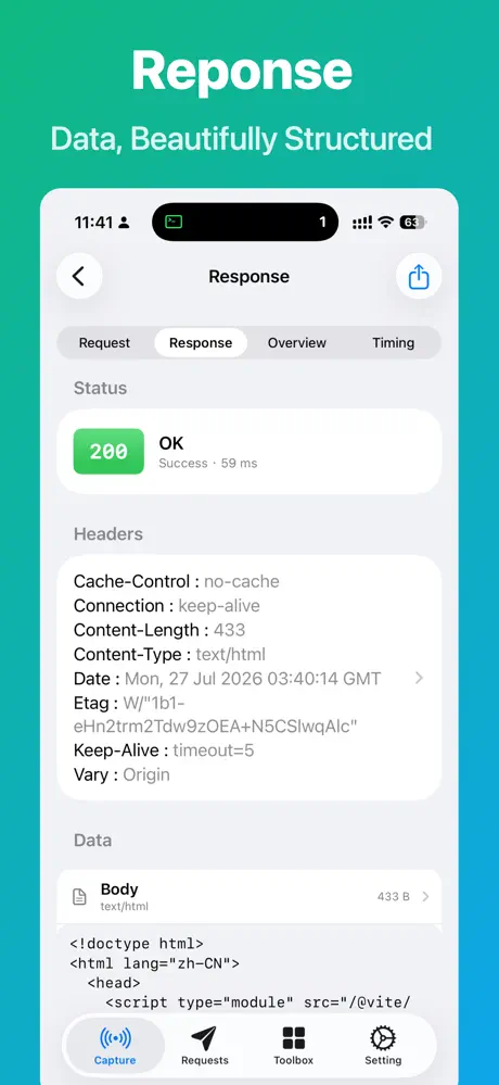 HTTPS Capture screenshot 2